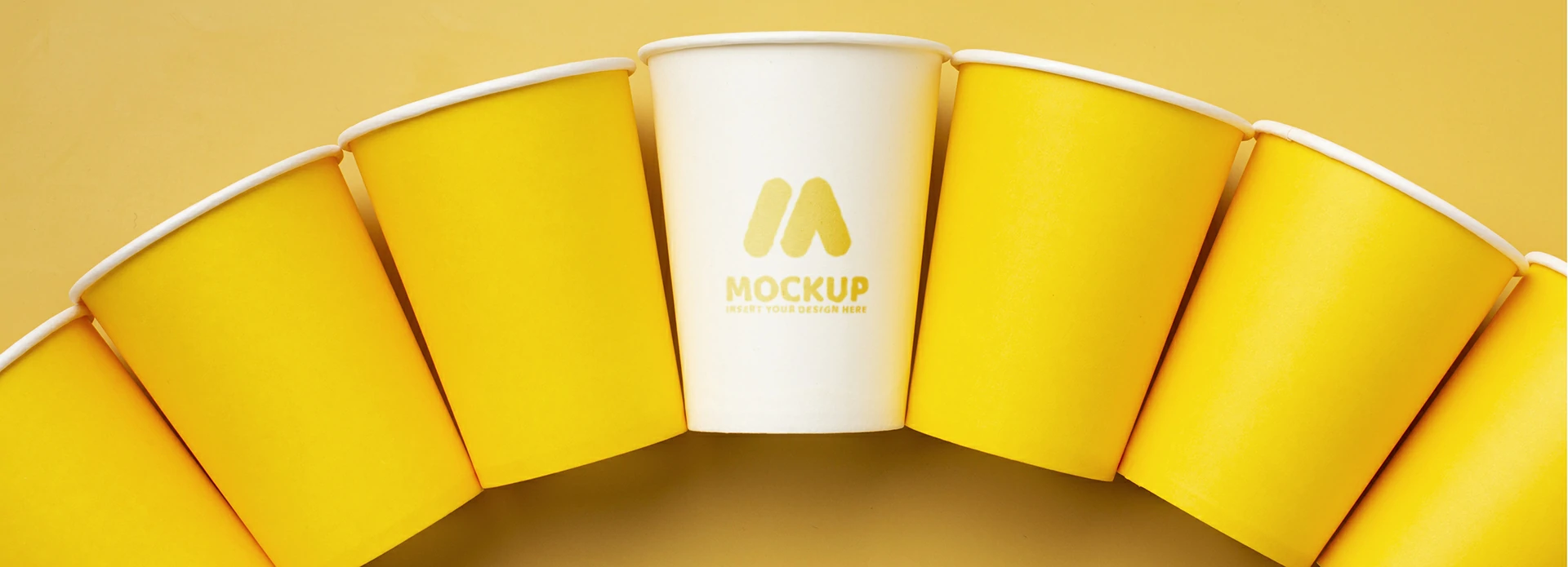 Single wall paper cups custom factory logo print